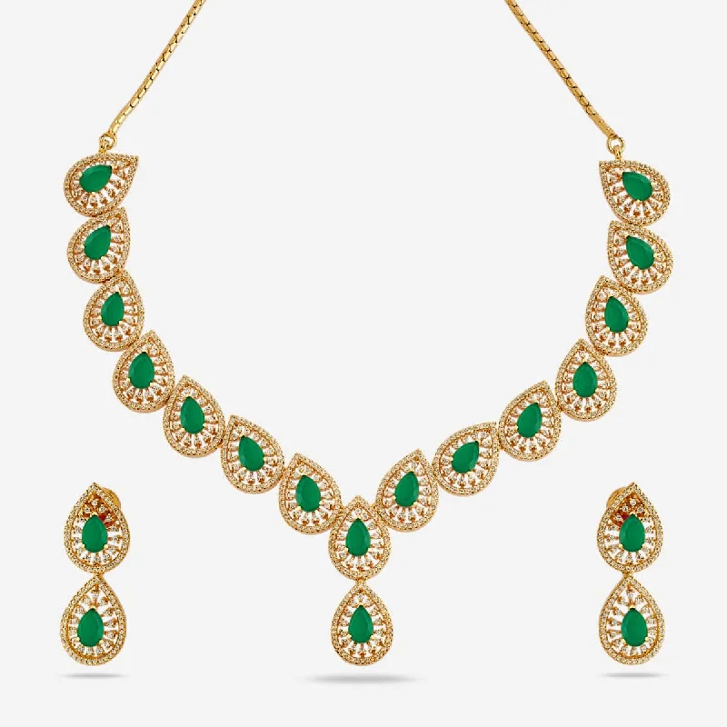 Trendy Custom Necklace-Zircon Necklace 169329