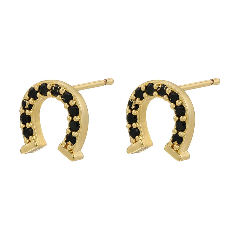 Golden Black Diamond 1 Pair