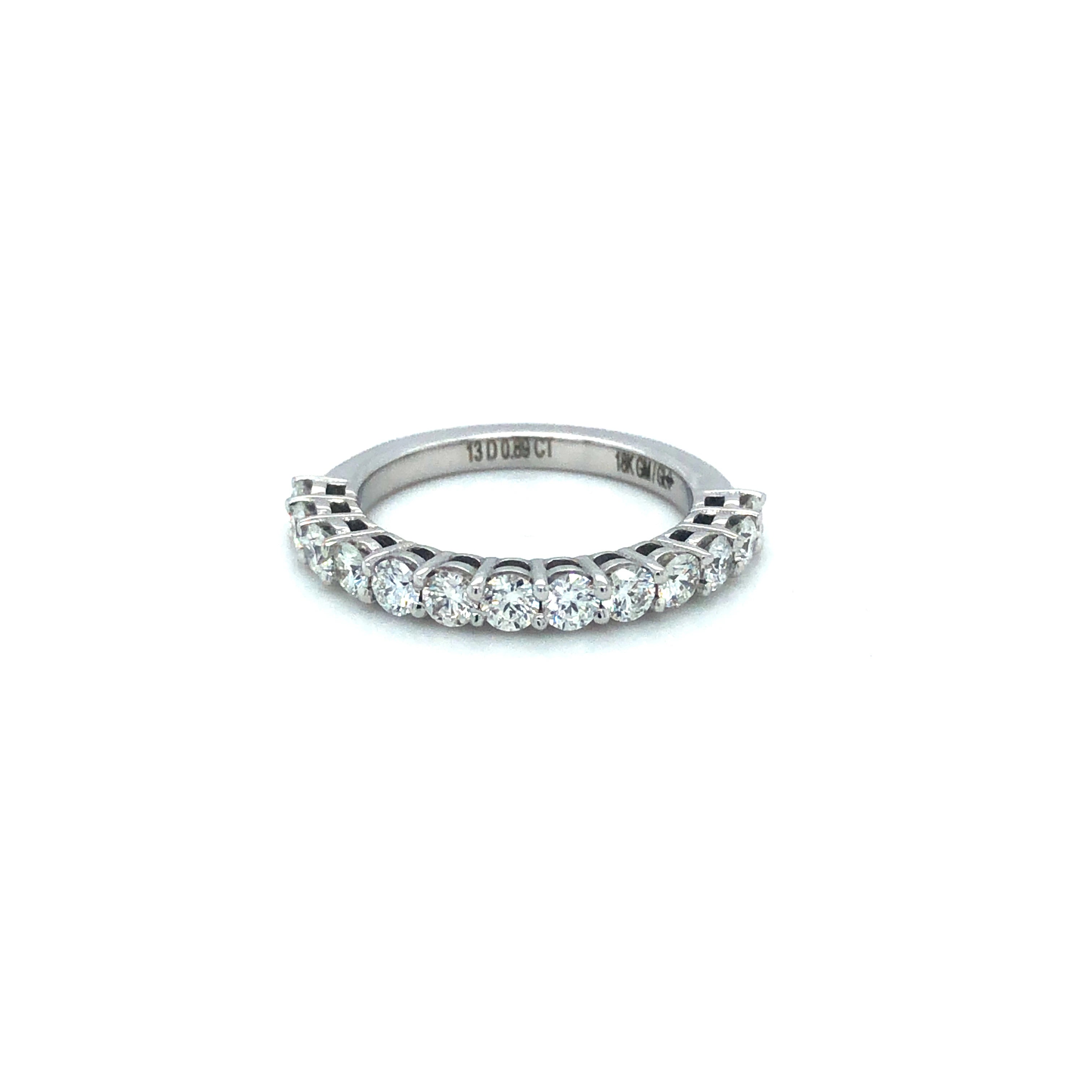 Antique Wedding Ring Set-CORA - ETERNITY DIAMOND RING