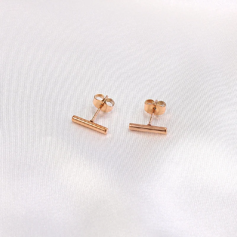 Small Long Stick-Rose Gold