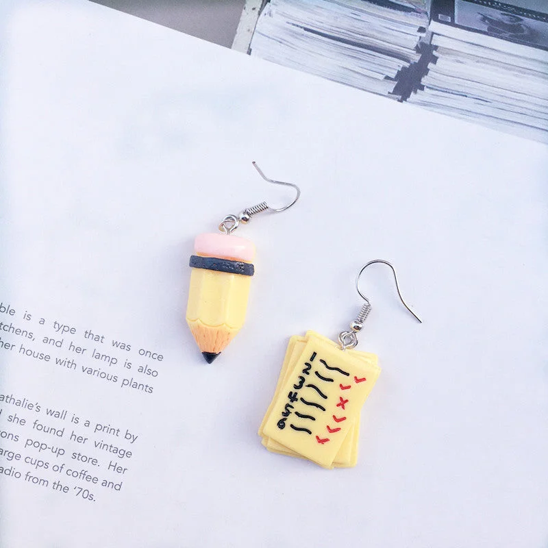 Yellow Earrings