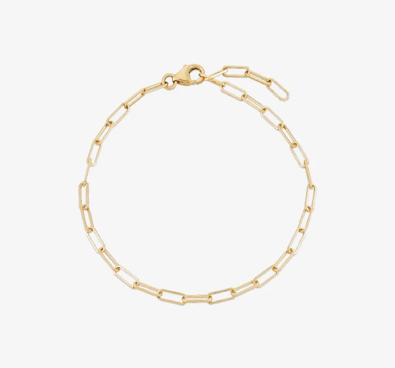 Elegant Pearl Bracelet-Link Bracelet | Gold