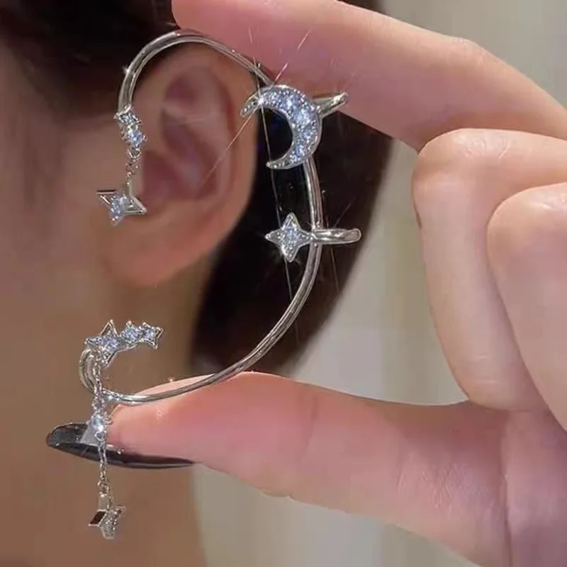 Moon XINGX Silver Left Ear