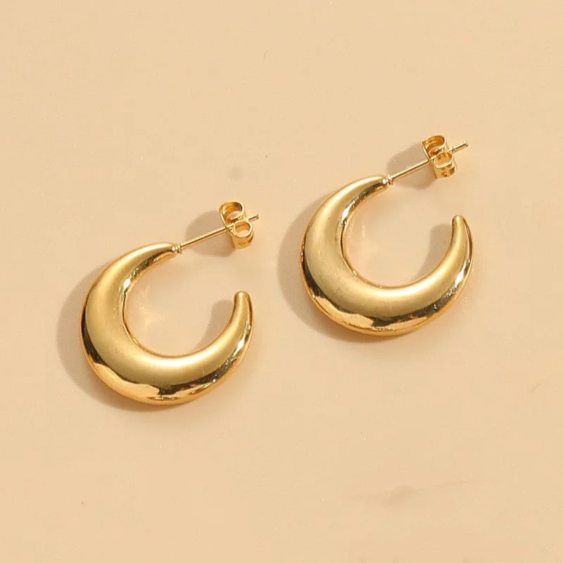 Crescent C- Shaped Gold