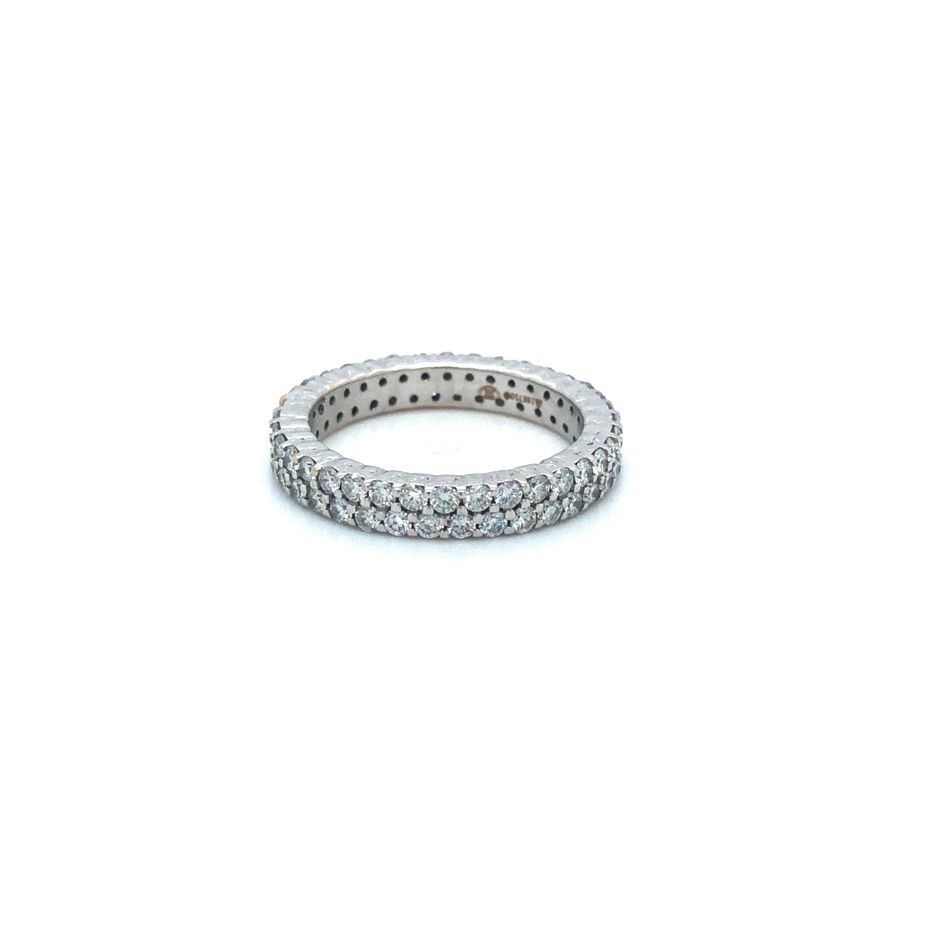 Men's Diamond Engagement Ring-EVE - ETERNITY DIAMOND RING