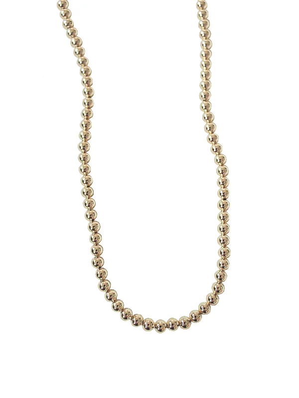 Sparkling Gold Necklace-Adda Necklace 5mm