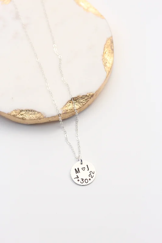 Handmade Gold Necklace-anniversary necklace