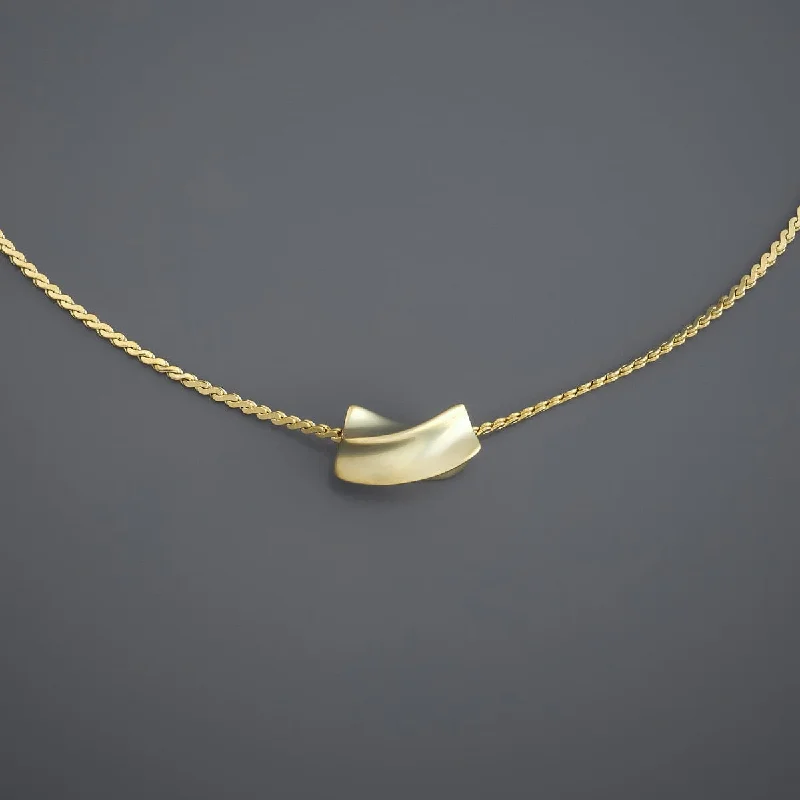 Silver Necklace for Special Occasions-Trendy Necklace 183801