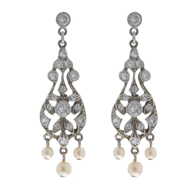 Elegant Wedding Earrings-Sabrina Earrings