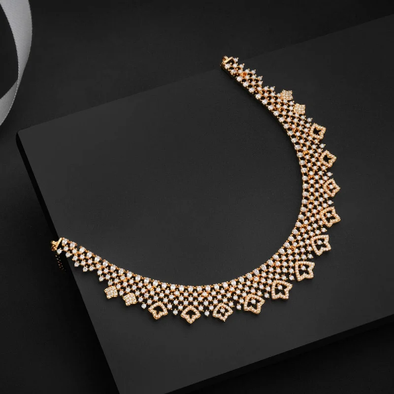 Unique Crystal Necklace-Zircon Necklace 169323