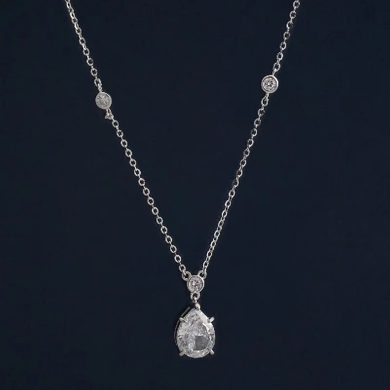 Luxury Silver Necklace-92.5 Silver Necklace 183128