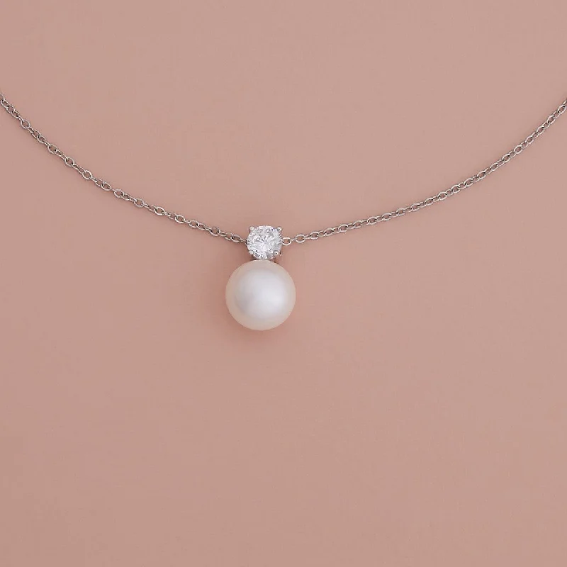 Simple Gemstone Necklace-Trendy Necklace 178692