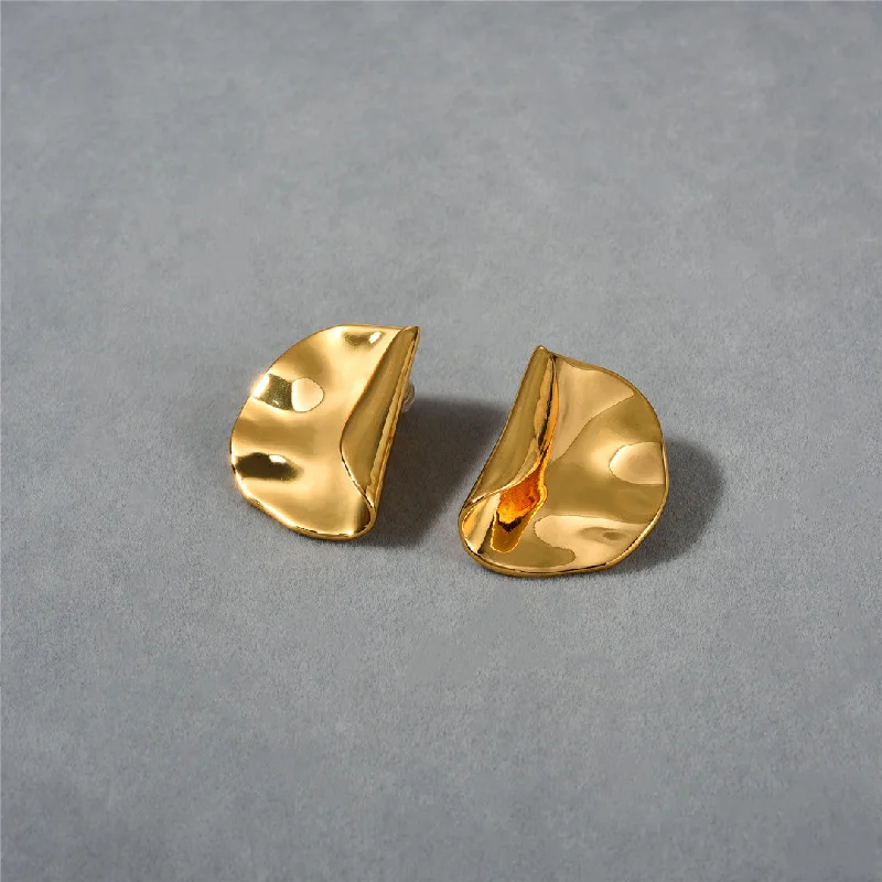 A Pair of Gold Earrings